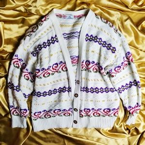 Super funky cardigan VTG